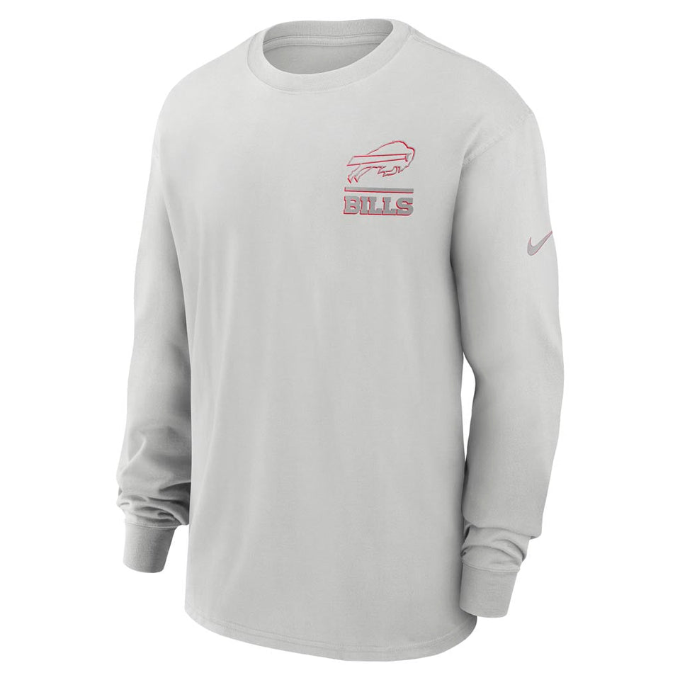 NFL Buffalo Bills Nike Heavy Max90 Long Sleeve T-Shirt - Gray