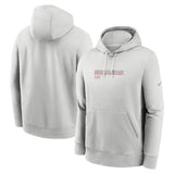 NFL Chicago Bears Nike HD Stack Club Pullover Hoodie - Gray
