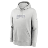 NFL Green Bay Packers Nike HD Stack Club Pullover Hoodie - Gray