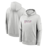 NFL Buffalo Bills Nike HD Stack Club Pullover Hoodie - Gray