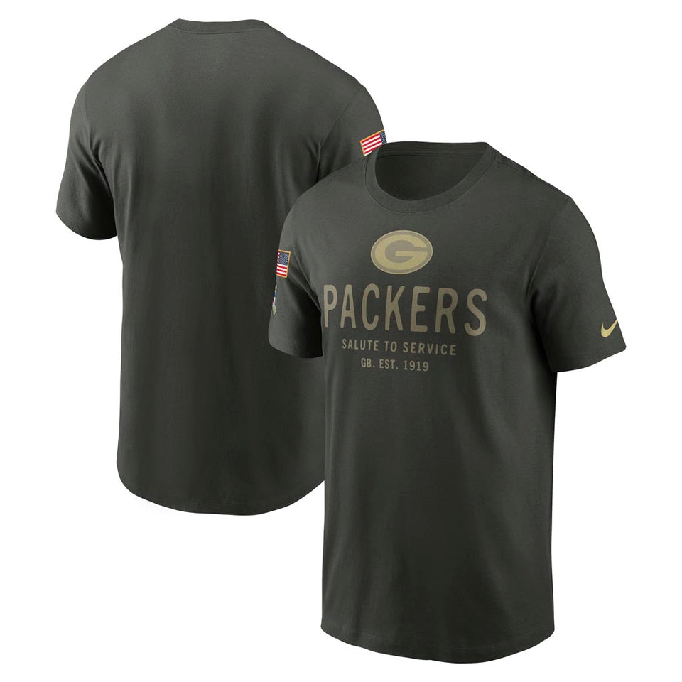 NFL Green Bay Packers Nike 2025 Salute to Service Legend T-Shirt - Green