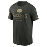 NFL Green Bay Packers Nike 2025 Salute to Service Legend T-Shirt - Green
