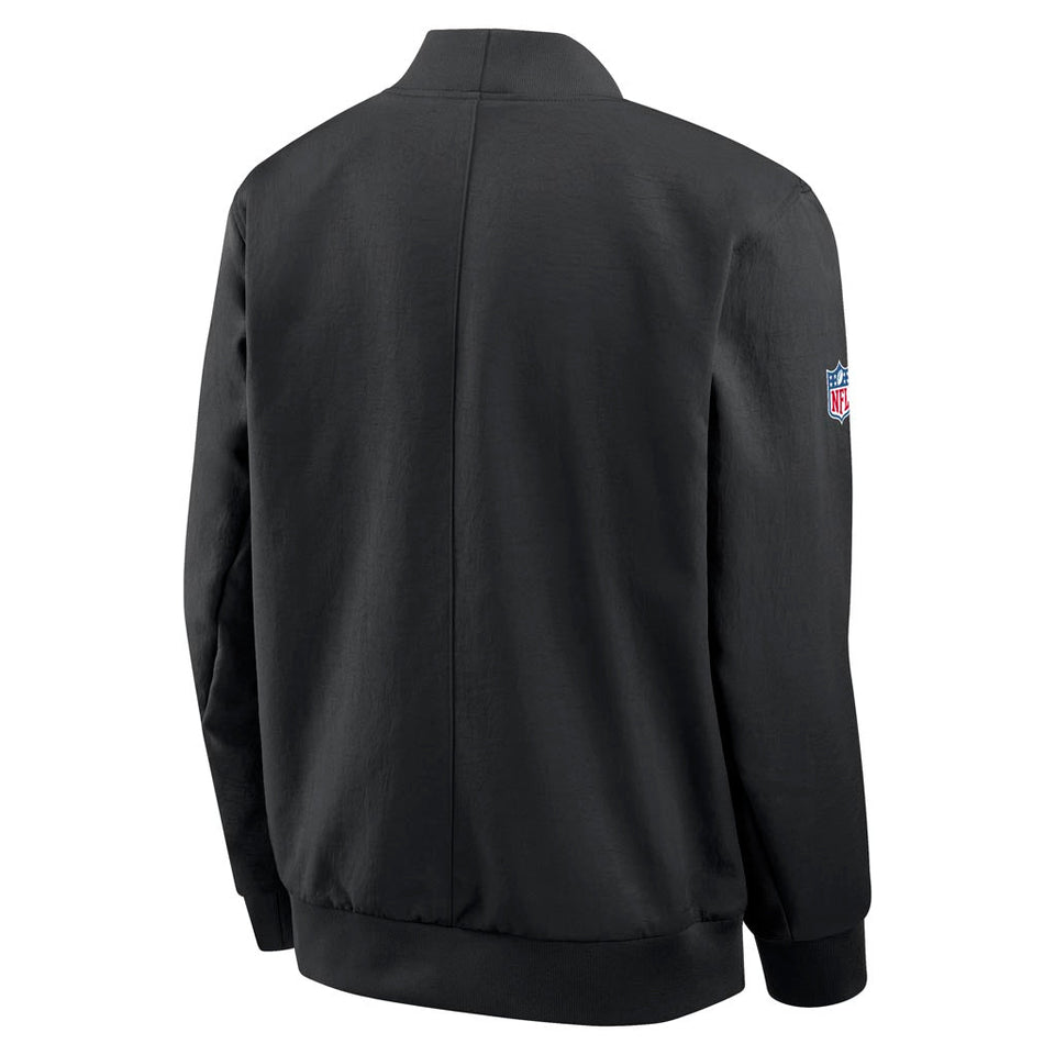 NFL Pittsburgh Steelers Nike 2025 Sideline Bomber Jacket - Black