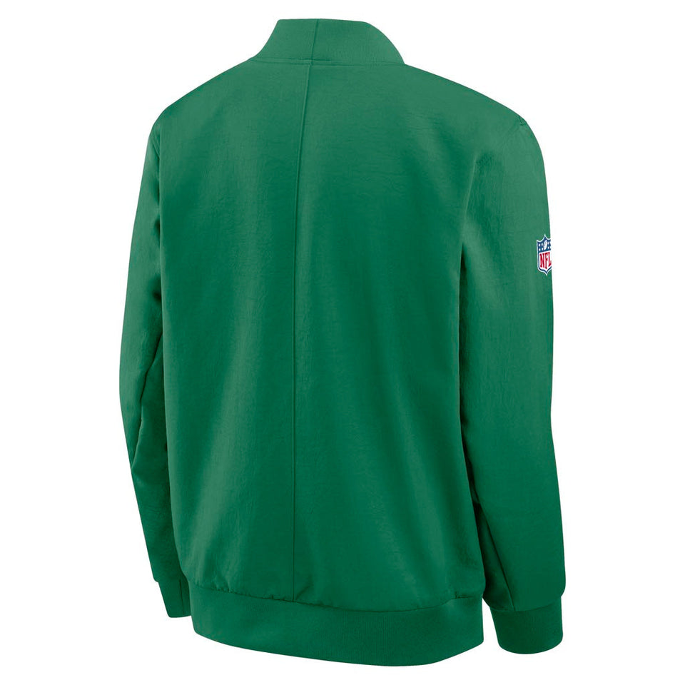 NFL Philadelphia Eagles Nike 2025 Sideline Bomber Jacket - Green