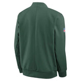 NFL Green Bay Packers Nike 2025 Sideline Bomber Jacket - Green