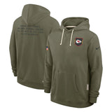 NFL Kansas City Chiefs Nike 2025 Salute to Service Pullover Hoodie - Green