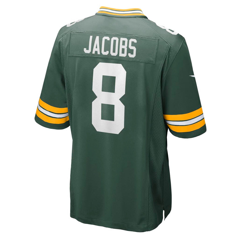 NFL Green Bay Packers Josh Jacobs Nike Home Game Jersey - Green