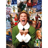 Aquarius Elf Movie Collage Christmas Jigsaw Puzzle - 1000 pc