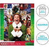 Aquarius Elf Movie Collage Christmas Jigsaw Puzzle - 1000 pc
