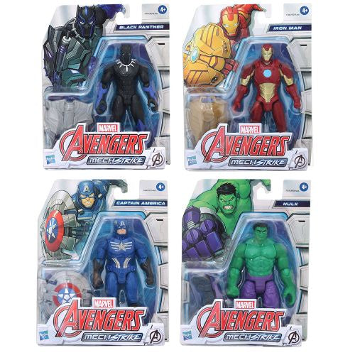 Avengers Mech Strike 6in Figure Ast