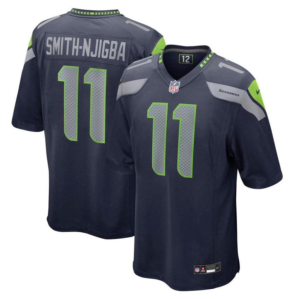NFL Seattle Seahawks Jaxon Smith-Njigba Nike Home Game Jersey - Navy