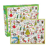 AQUARIUS Grinch Stole Christmas Jigsaw Puzzle - 1000 pc
