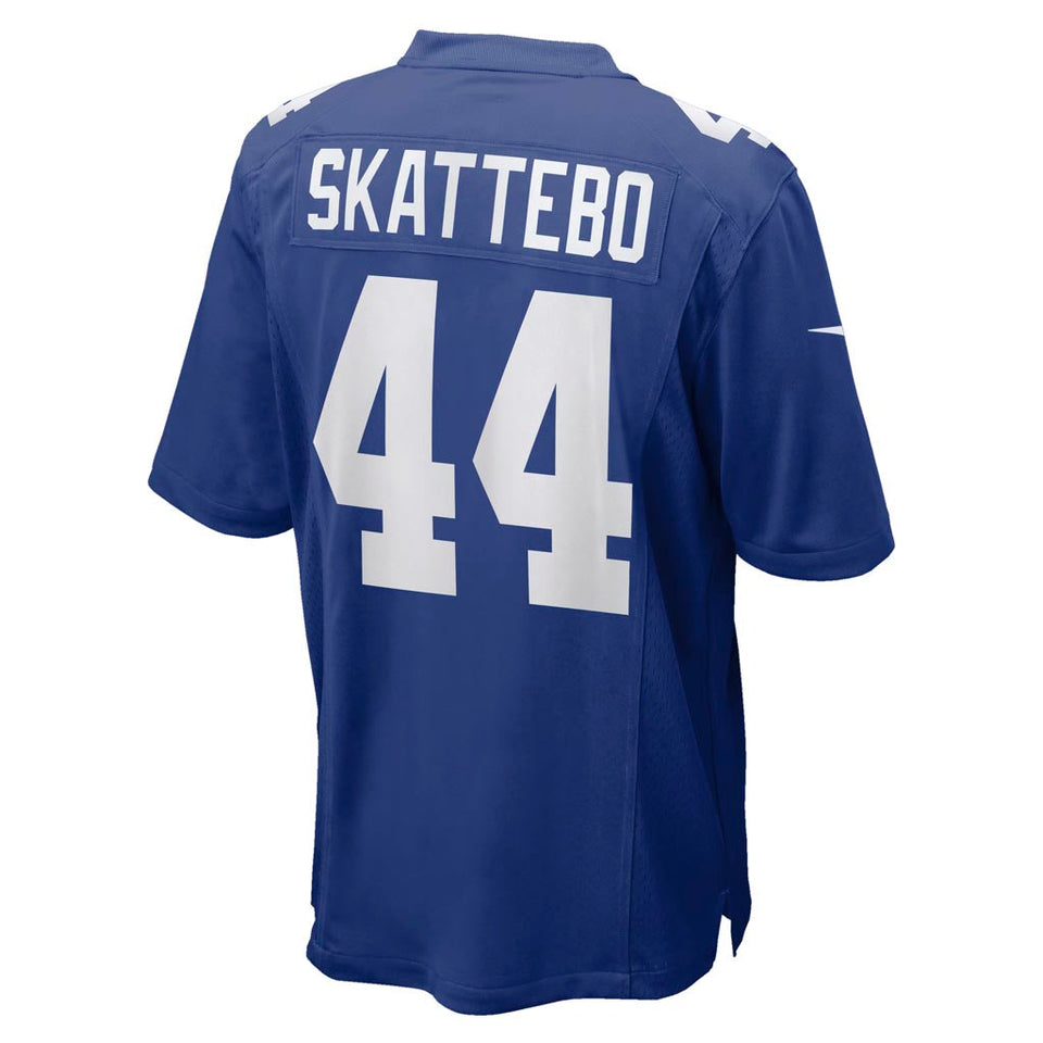 NFL New York Giants Cam Skattebo Nike Home Game Jersey - Blue