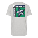 NFL Dallas Cowboys '47 Chrome Plate Franklin T-Shirt - Gray