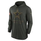 NFL Dallas Cowboys Nike 2025 Salute to Service Lightweight Hoodie - Green
