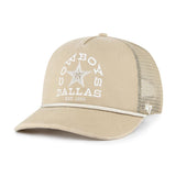 NFL Dallas Cowboys '47 Ranchero Mesh Hitch Snapback Trucker Hat - Khaki