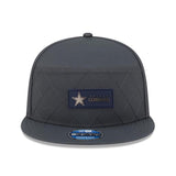 NFL Dallas Cowboys New Era 2025 Sideline 9FIFTY Split Panel Snapback Hat - Charcoal