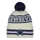 NFL Dallas Cowboys New Era Classic Knit Beanie Hat - Cream