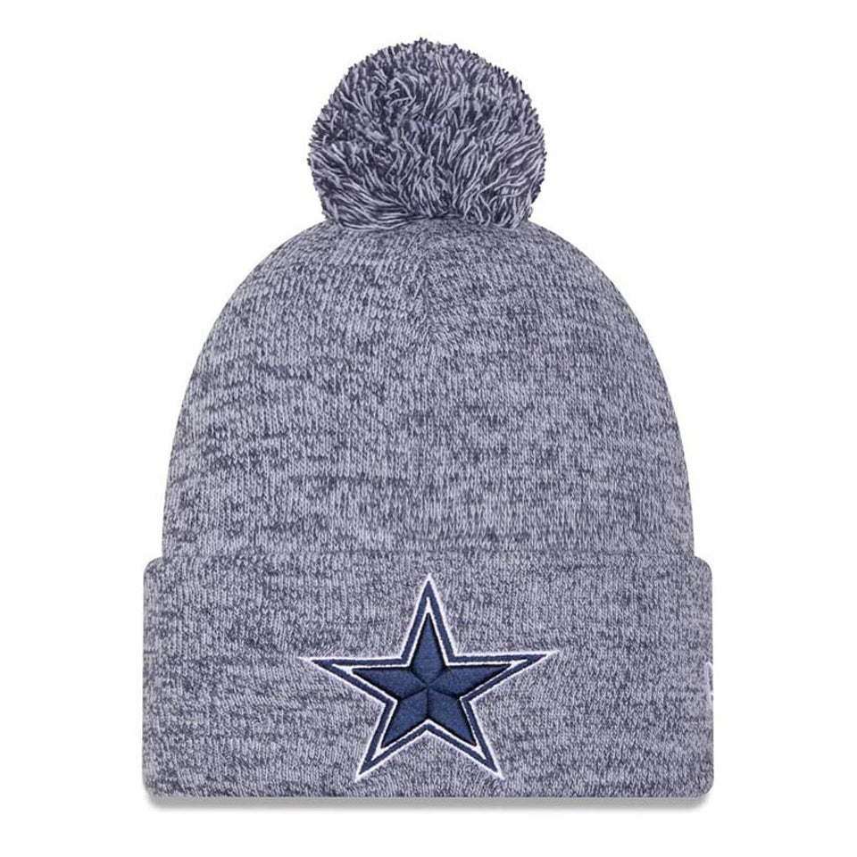 NFL Dallas Cowboys New Era Marled Knit Hat - Navy