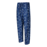 NFL Dallas Cowboys Concepts Sport Mosaic All Over Print PJ Pants - Navy