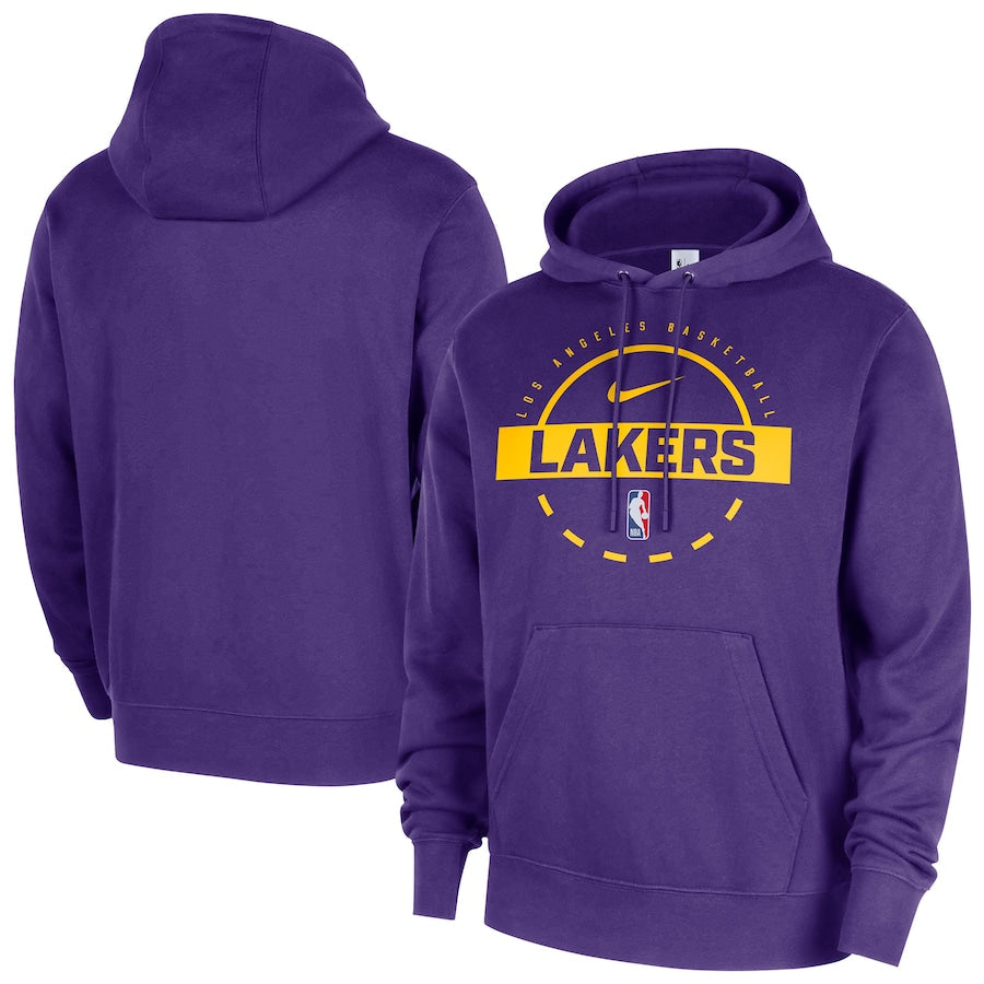Los Angeles Lakers 2026 Practice Spotlight Dri-Fit NBA Youth Hoodie