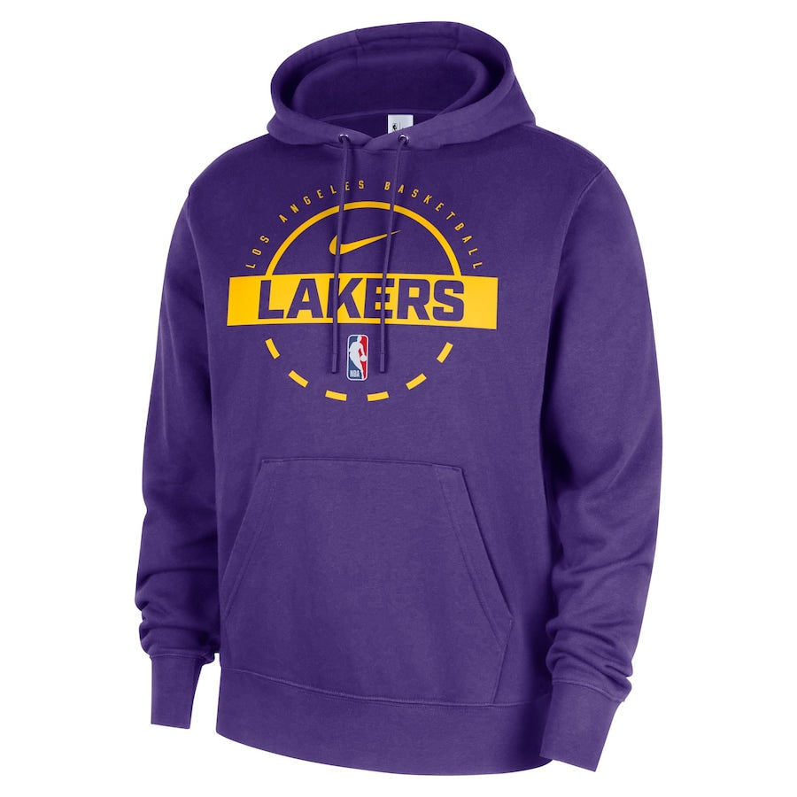 Los Angeles Lakers 2026 Practice Spotlight Dri-Fit NBA Youth Hoodie