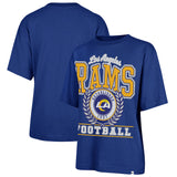 NFL Los Angeles Rams Women's '47 Ring True Foundation T-Shirt - Blue