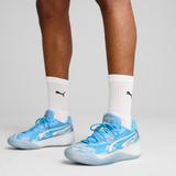 All Pro Nitro Dennis Schroder Team Light Blue/Puma White Puma Basketball Shoes