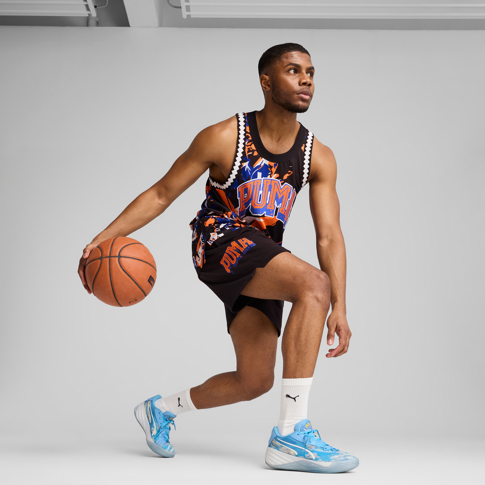 All Pro Nitro Dennis Schroder Team Light Blue/Puma White Puma Basketball Shoes