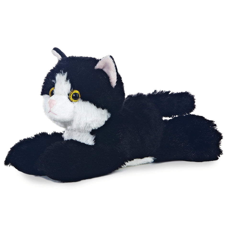 Aurora® Mini Flopsie™️ Maynard Tuxedo Cat 8