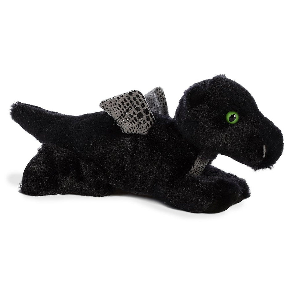 Aurora® Mini Flopsie™️ Midnight Dragon 8
