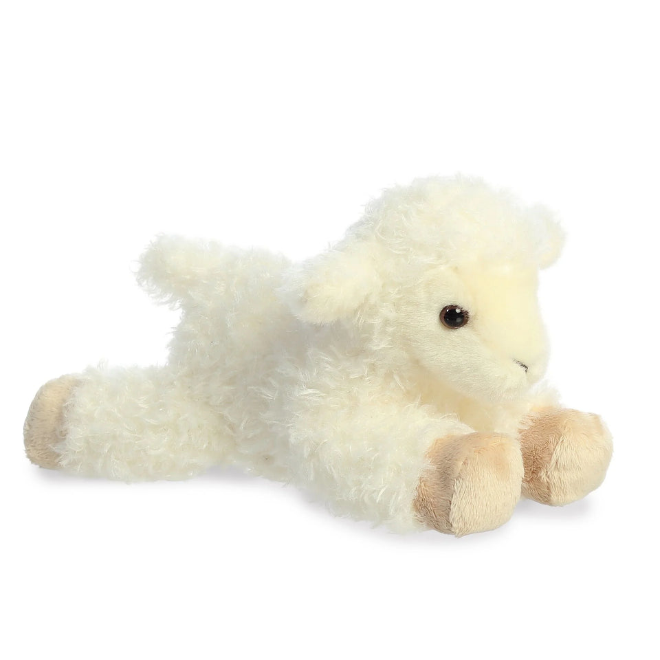 Aurora® Mini Flopsie™️ Luna Lamb 8