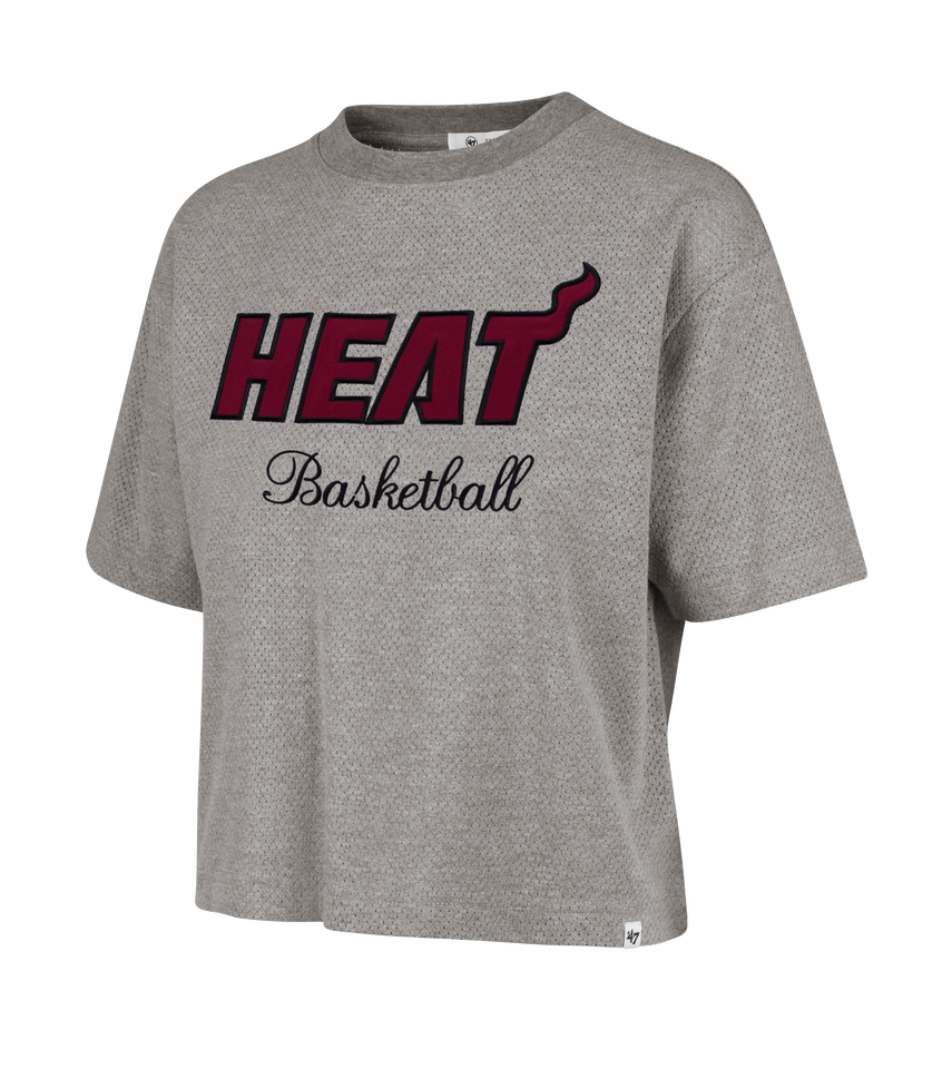 '47 Brand Miami HEAT Pivot Women's Cropped Tee