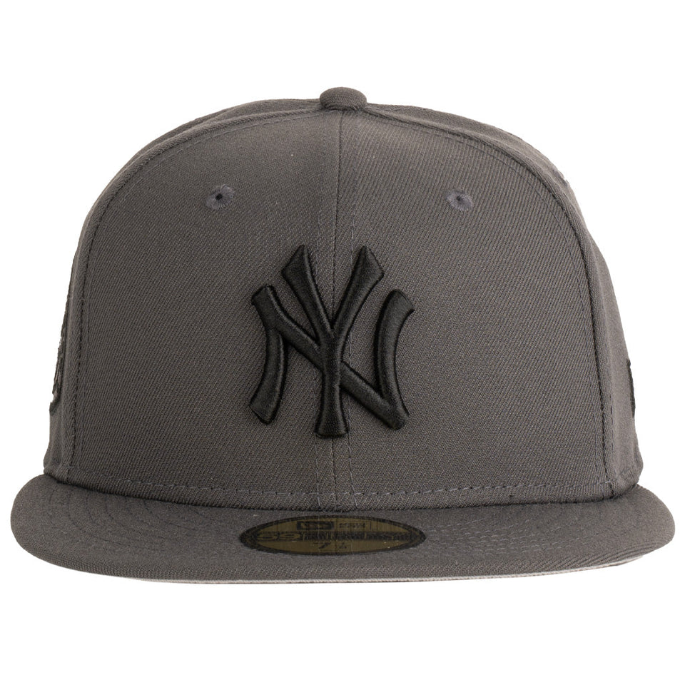 MLB New York Yankees New Era Tonal Graphite 59FIFTY Fitted Hat - Graphite