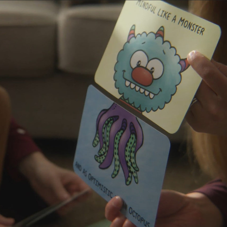 Ambassador Games Mindful Living - Mindfulness Friends Card Set for Kids Ages 4+