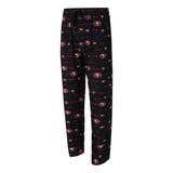 NFL San Francisco 49ers Concepts Sport Mosaic All Over Print PJ Pants - Black