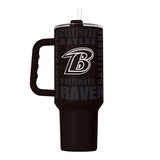 NFL Baltimore Ravens Logo Brands 40oz Replay Tumbler - Black