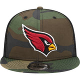 NFL Arizona Cardinals New Era Mesh Trucker 9FIFTY Snapback Hat - Camo
