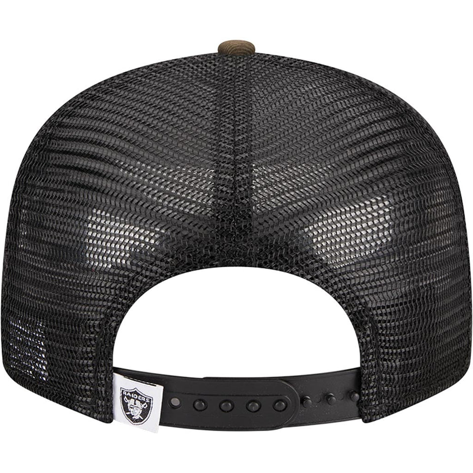 NFL Las Vegas Raiders New Era Mesh Trucker 9FIFTY Snapback Hat - Camo