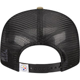 NFL Pittsburgh Steelers New Era Mesh Trucker 9FIFTY Snapback Hat - Camo