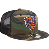 NFL Chicago Bears New Era Mesh Trucker 9FIFTY Snapback Hat - Camo
