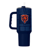 NFL Chicago Bears Logo Brands 40oz Replay Tumbler - Navy