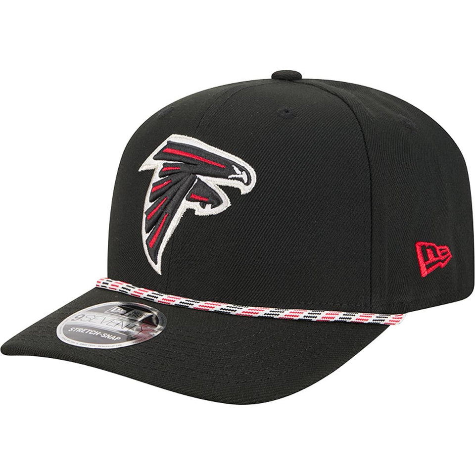 NFL Atlanta Falcons New Era Multi Rope 9SEVENTY Stretch-Snapback Hat - Black