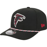 NFL Atlanta Falcons New Era Multi Rope 9SEVENTY Stretch-Snapback Hat - Black