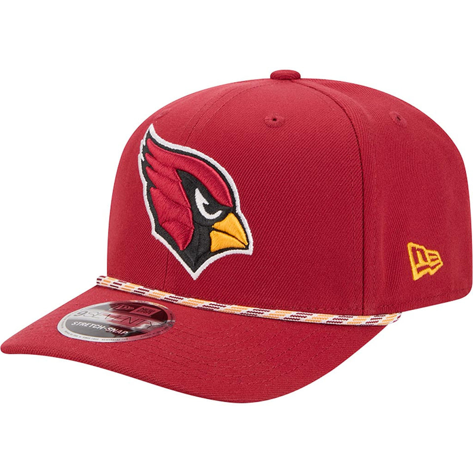 NFL Arizona Cardinals New Era Multi Rope 9SEVENTY Stretch-Snapback Hat - Red