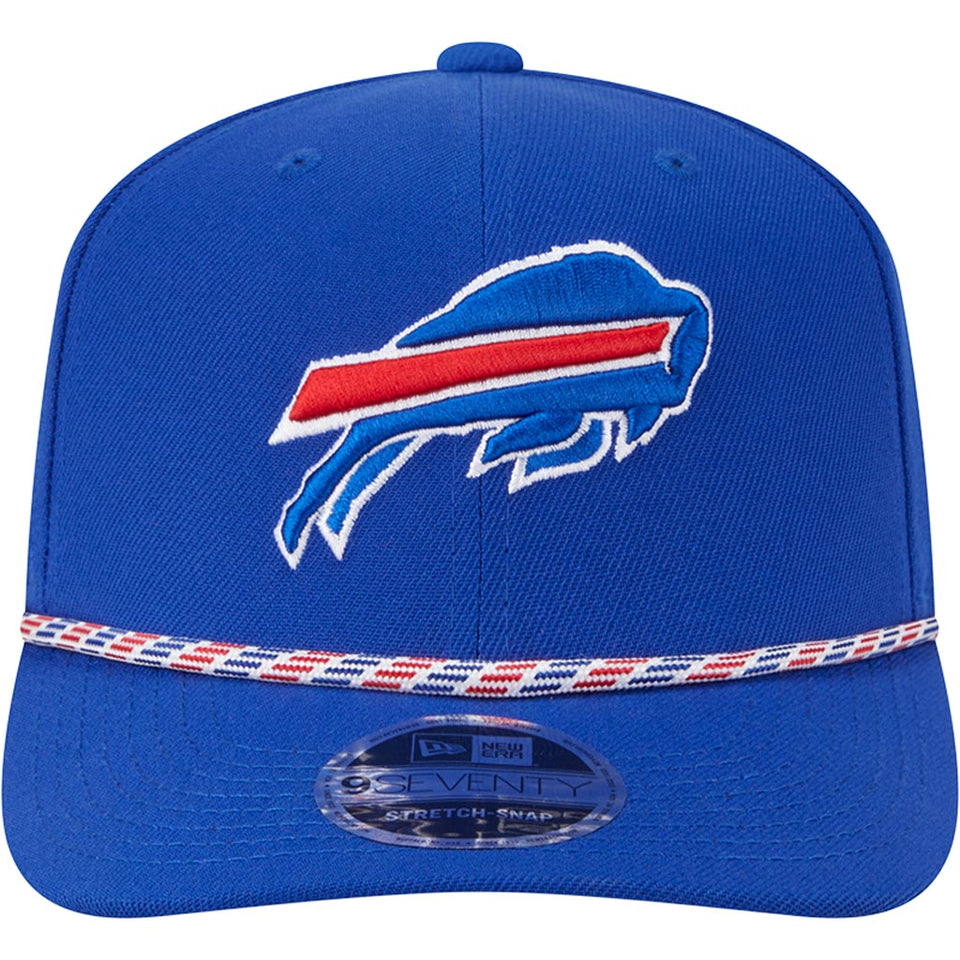NFL Buffalo Bills New Era Multi Rope 9SEVENTY Stretch-Snapback Hat - Blue