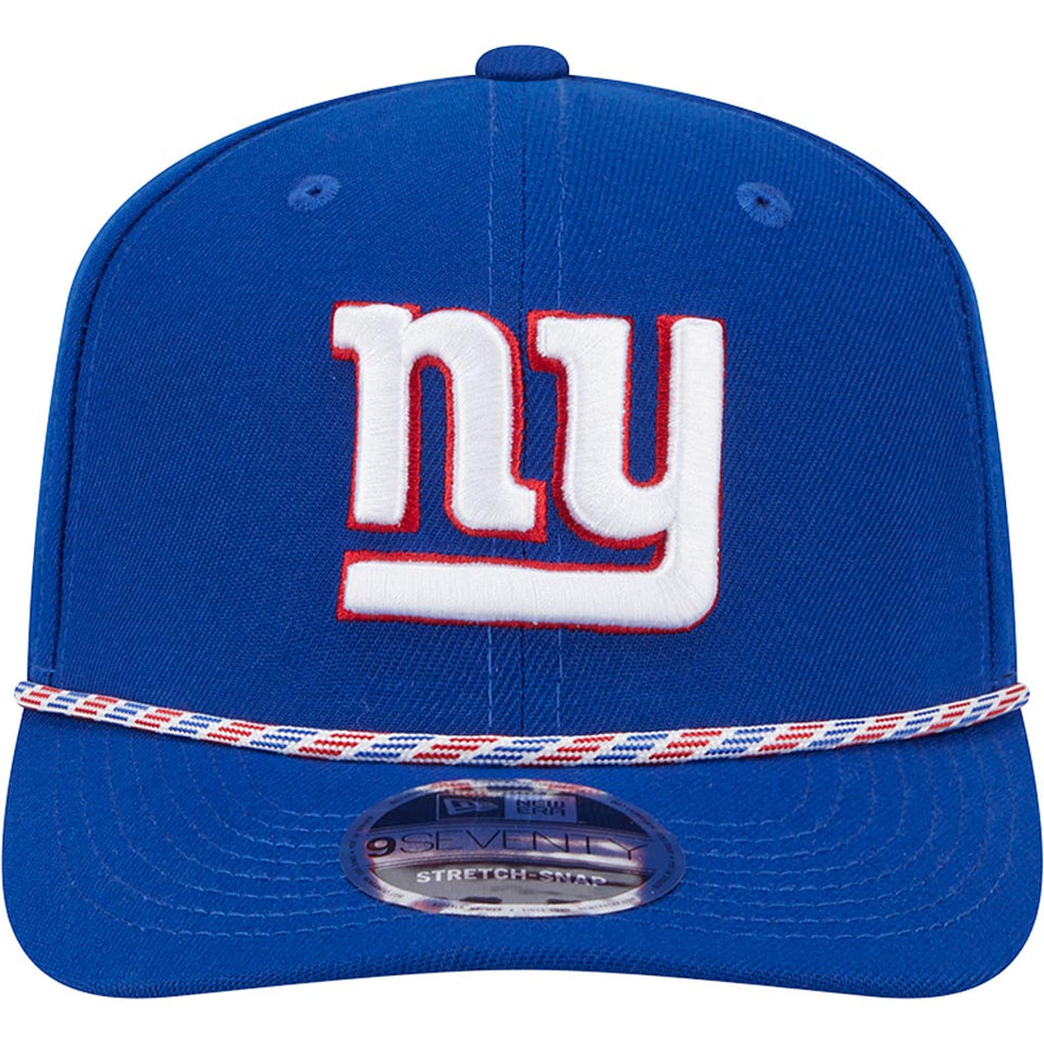 NFL New York Giants New Era Multi Rope 9SEVENTY Stretch-Snapback Hat - Blue