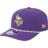 NFL Minnesota Vikings New Era Multi Rope 9SEVENTY Stretch-Snapback Hat - Purple
