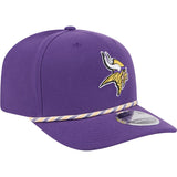 NFL Minnesota Vikings New Era Multi Rope 9SEVENTY Stretch-Snapback Hat - Purple