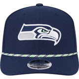 NFL Seattle Seahawks New Era Multi Rope 9SEVENTY Stretch-Snapback Hat - Navy